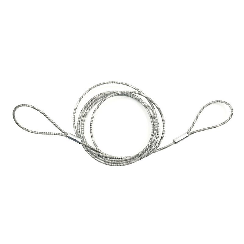 Ovener Safety Cable Lock 48â€™â€™ Long, Luggage Lock Safety Cable Lightweight Braided Stainless Steel by Ovener - Image 2